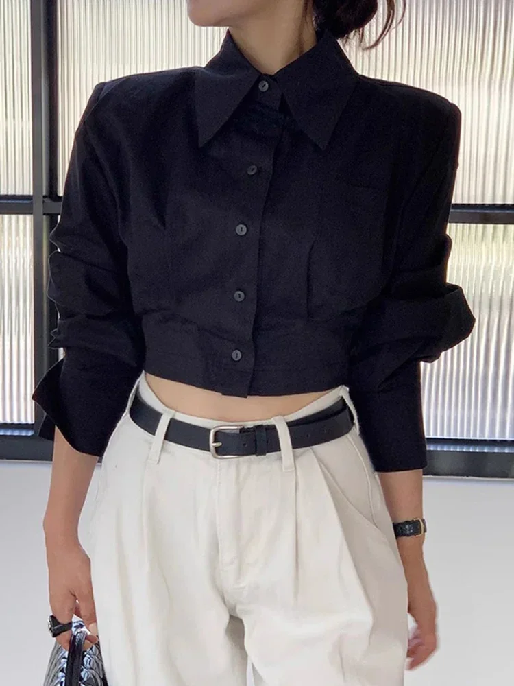 Hollow Out Bandage Buckle Shirt Women Long Sleeve Single Breasted Blusas 2024 Autumn Winter New Fashion White Top 16U3824
Hollow Out Bandage Buckle Shirt Women Long Sleeve Single Breasted Blusas 2024 Autumn Winter New Fashion White Top 16U3824