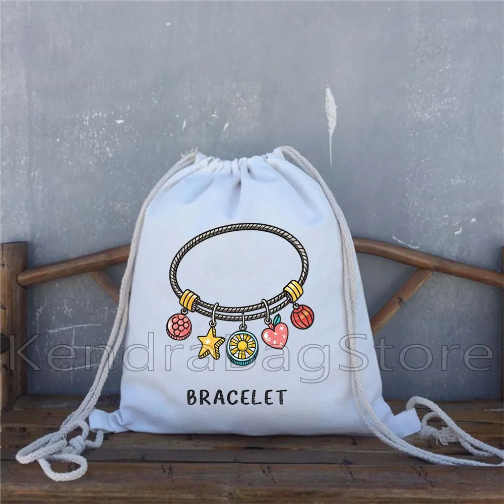 Colorful Cute Bracelet Print Canvas Drawstring Soccer Backpack Gym Yoga Sackpack Gifts String Bag for Exercising Hiking Sports
Colorful Cute Bracelet Print Canvas Drawstring Soccer Backpack Gym Yoga Sackpack Gifts String Bag for Exercising Hiking Sports