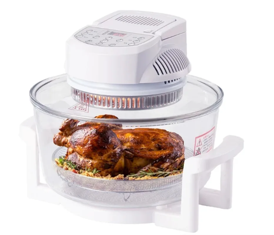 Oil-Free Smart Glass Air Fryer Large Capacity Visible Multifunctional Oven Electric Fryer for Home French Fries Making
Oil-Free Smart Glass Air Fryer Large Capacity Visible Multifunctional Oven Electric Fryer for Home French Fries Making