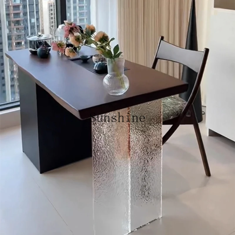 TT Italian household small living room solid wood light luxury tea table
TT Italian household small living room solid wood light luxury tea table