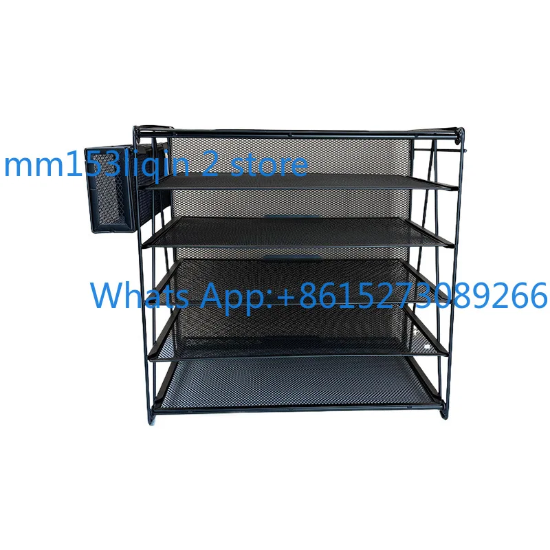 Office Desktop File Layered Storage Rack Desk Shelf Wrought Iron
Office Desktop File Layered Storage Rack Desk Shelf Wrought Iron