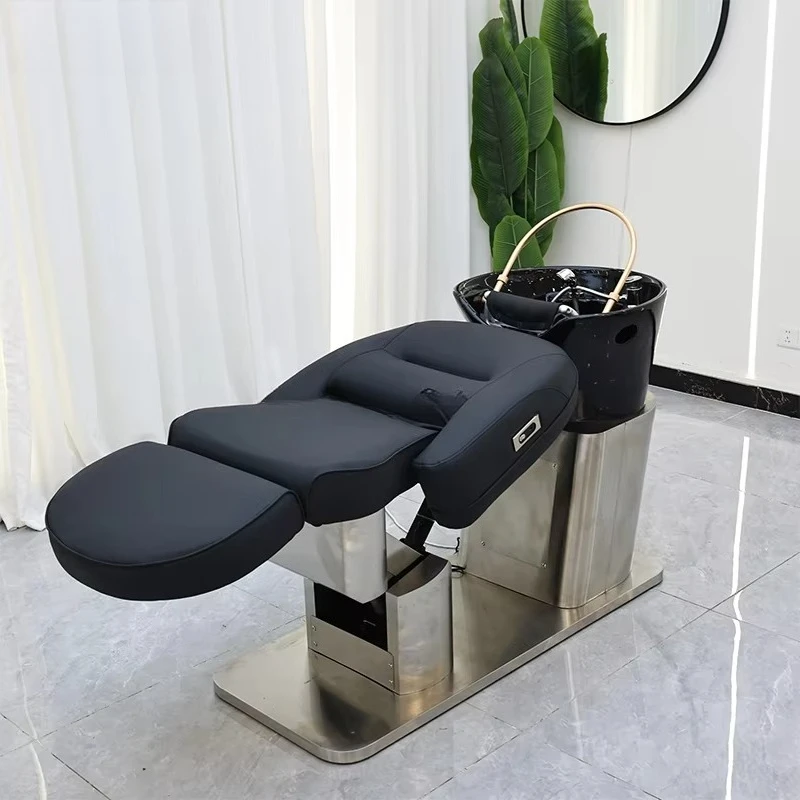 Electric Reclining Lay Down Hair Head Spa Washing Chair Electric Shampoo Chair for Salon
Electric Reclining Lay Down Hair Head Spa Washing Chair Electric Shampoo Chair for Salon