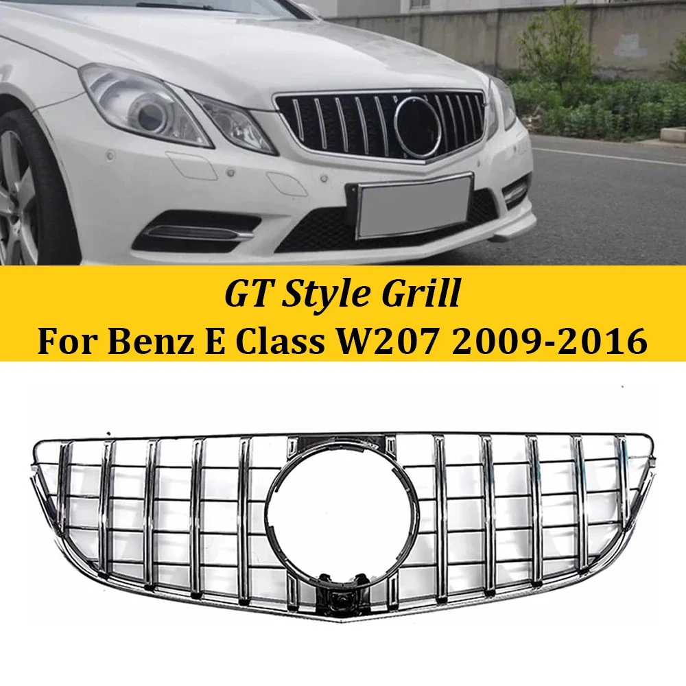 For Mercedes Benz E Class W207 2009-2016 Car Front Upper Bumper Hood Mesh Grille Auto Accessories E200 E260 E320 E350 E400 E500
For Mercedes Benz E Class W207 2009-2016 Car Front Upper Bumper Hood Mesh Grille Auto Accessories E200 E260 E320 E350 E400 E500