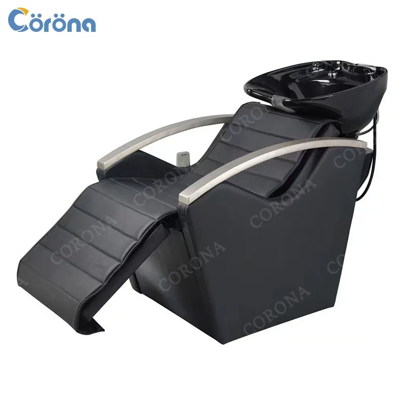 Professional Hair Salon Furniture Black Electric Massage Shampoo Chairs for Hair Washing
Professional Hair Salon Furniture Black Electric Massage Shampoo Chairs for Hair Washing