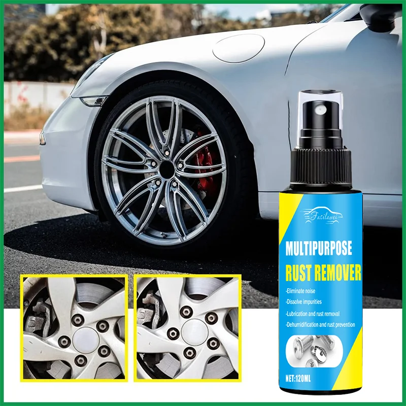 120ml Motorcycle Rust Remover - Powerful Rust Elimination for Auto Wheel Rims & Motorcycle Chains, 3-in-1: Deep Cleaning
120ml Motorcycle Rust Remover - Powerful Rust Elimination for Auto Wheel Rims & Motorcycle Chains, 3-in-1: Deep Cleaning