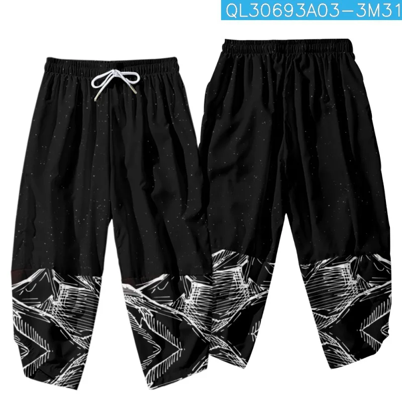 Mountains Printed Couple Men Women Harajuku Japanese Streetwear Casual Elastic Waist Kimono Cropped Pants
Mountains Printed Couple Men Women Harajuku Japanese Streetwear Casual Elastic Waist Kimono Cropped Pants
