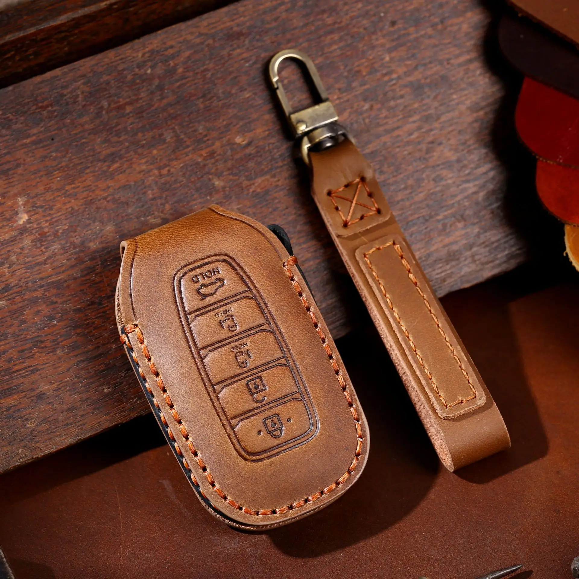 3/4/5 Bottons Leather Car Key Case Cover for Hyundai I30 Ix35 KONA Encino Solaris Azera Grandeur Ig Accent Santa Palisade CUSTO
3/4/5 Bottons Leather Car Key Case Cover for Hyundai I30 Ix35 KONA Encino Solaris Azera Grandeur Ig Accent Santa Palisade CUSTO