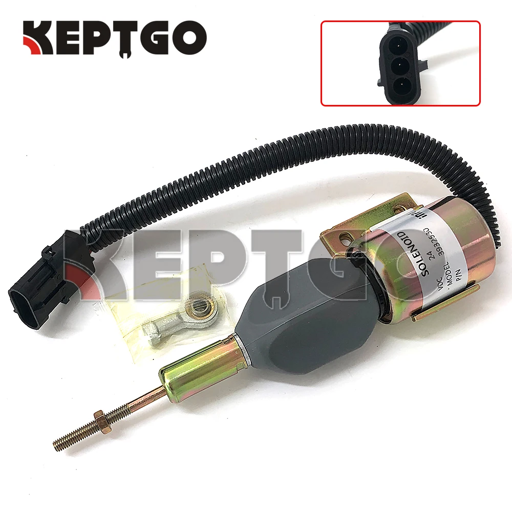 3932530 24V Fuel Shut Off Solenoid 3939701 SA-4756-24 SA-4891-24 For Komatsu PC200-6 Hyundai R250-7 R220-5 R210-3 Stop Solenoid
3932530 24V Fuel Shut Off Solenoid 3939701 SA-4756-24 SA-4891-24 For Komatsu PC200-6 Hyundai R250-7 R220-5 R210-3 Stop Solenoid