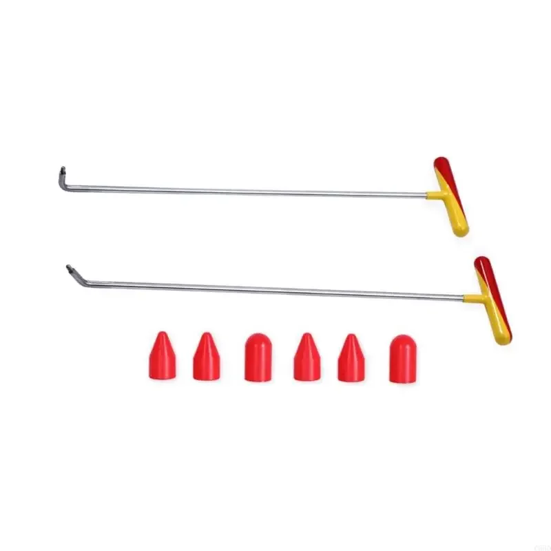C63D Steel Car Dent Removal Rod Multifunction Dent Repair Pry Tool Precise Fit Automotive Dent Remover Tool for Various Dents
C63D Steel Car Dent Removal Rod Multifunction Dent Repair Pry Tool Precise Fit Automotive Dent Remover Tool for Various Dents