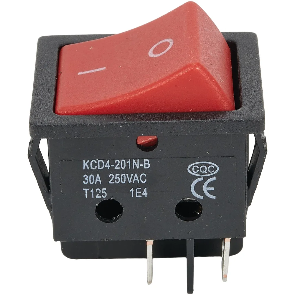 4 Pin Rocker Welding Switch IP65 Waterproof Dustproof 30A Current Rating 120 250VAC Compatible For Welding Machine