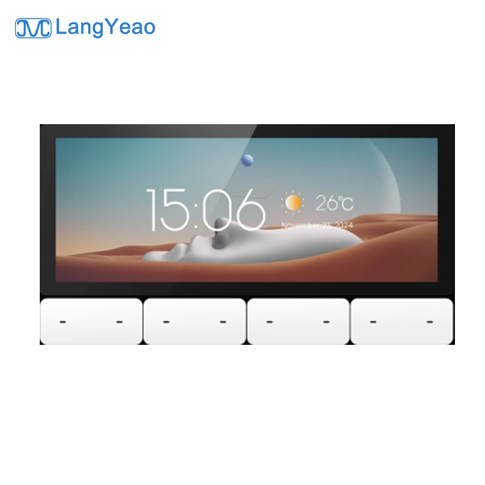 LangYeao Tuya Smart 6.3 Inch Android PC Multi-Function Smart Home System Voice Music Control Zigbee for Central Smart Control
LangYeao Tuya Smart 6.3 Inch Android PC Multi-Function Smart Home System Voice Music Control Zigbee for Central Smart Control