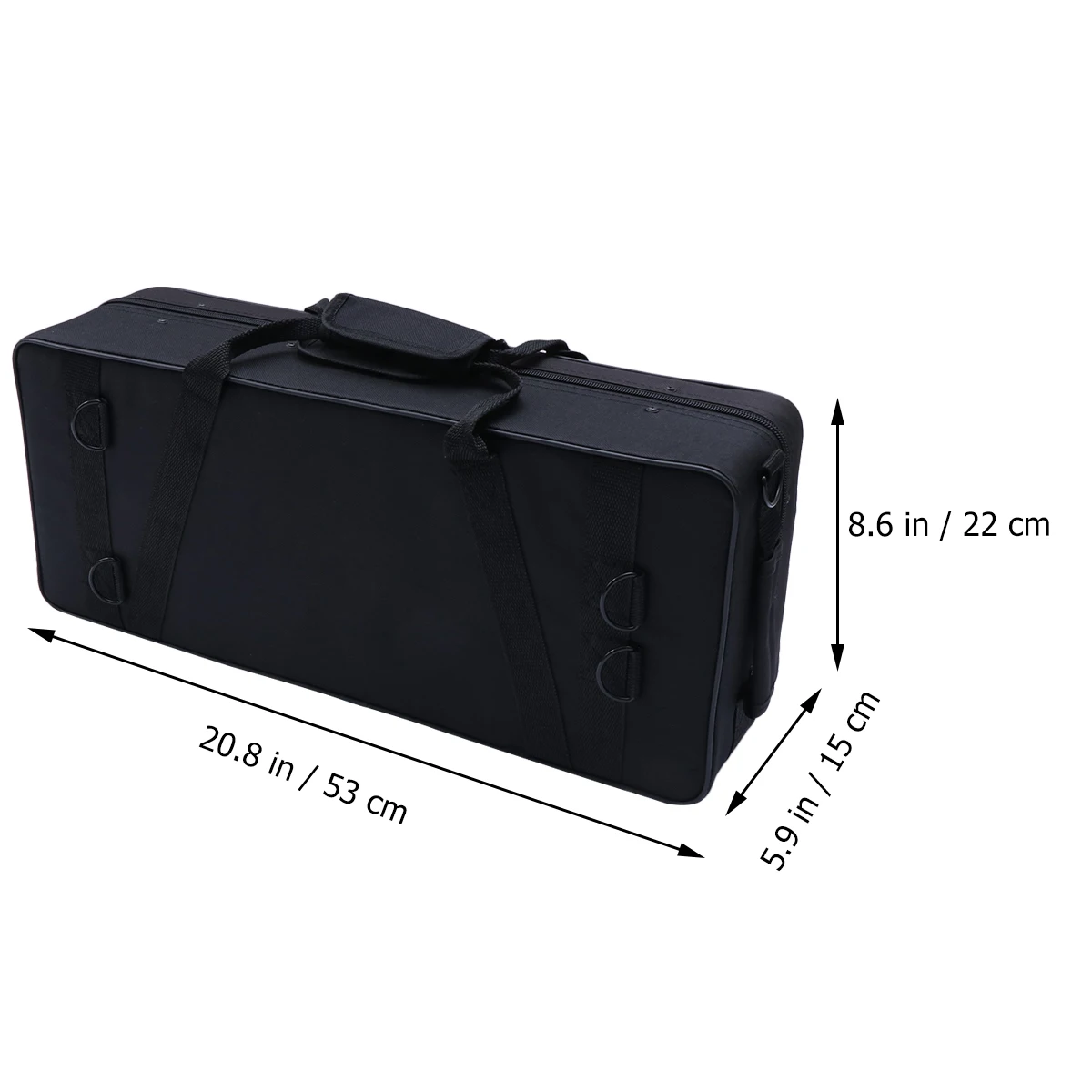 Portable Trumpet Bag Durable Canvas Material Black Small Size Band Performance Storage Case for Musical Instruments
Portable Trumpet Bag Durable Canvas Material Black Small Size Band Performance Storage Case for Musical Instruments