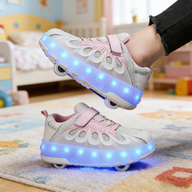 LED-lit roller skates, USB rechargeable, light-up sports shoes – the best gift for kids, a must-have!
LED-lit roller skates, USB rechargeable, light-up sports shoes – the best gift for kids, a must-have!
