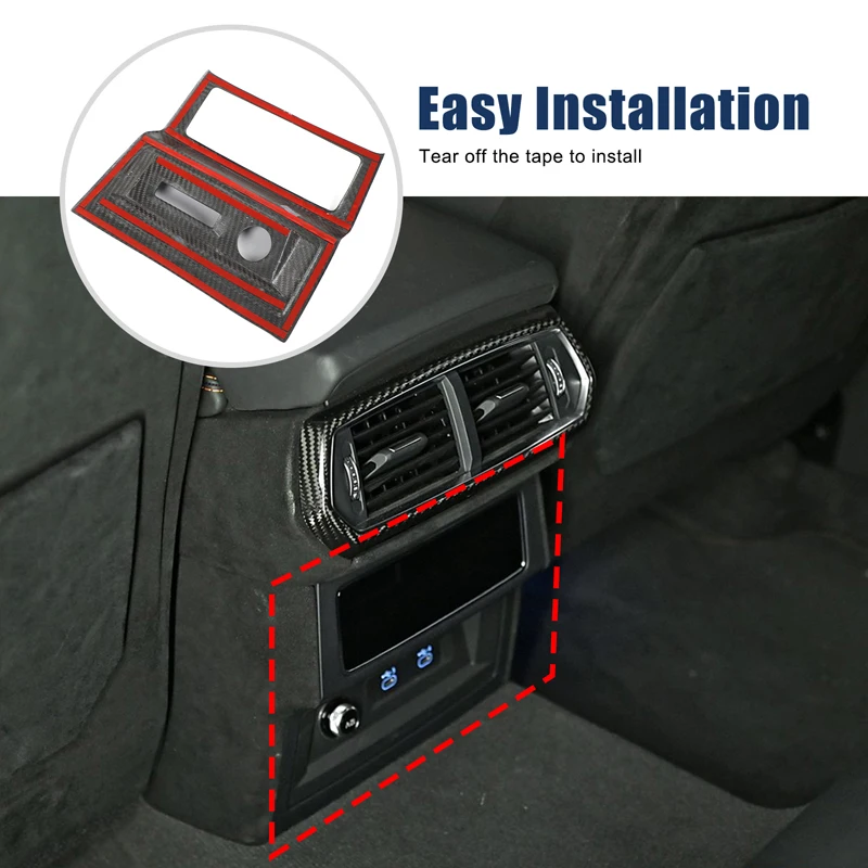 For Lamborghini URUS 2018-2021 Real Carbon Fiber Car rear air outlet frame decoration sticker interior protection accessories
For Lamborghini URUS 2018-2021 Real Carbon Fiber Car rear air outlet frame decoration sticker interior protection accessories