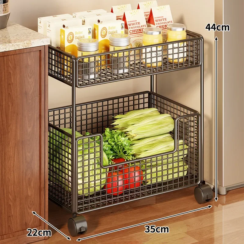 PYH Kitchen Shelf Household Fruit and Vegetable Storage Floor-to-ceiling Multi-layer large-capacity vegetable
PYH Kitchen Shelf Household Fruit and Vegetable Storage Floor-to-ceiling Multi-layer large-capacity vegetable