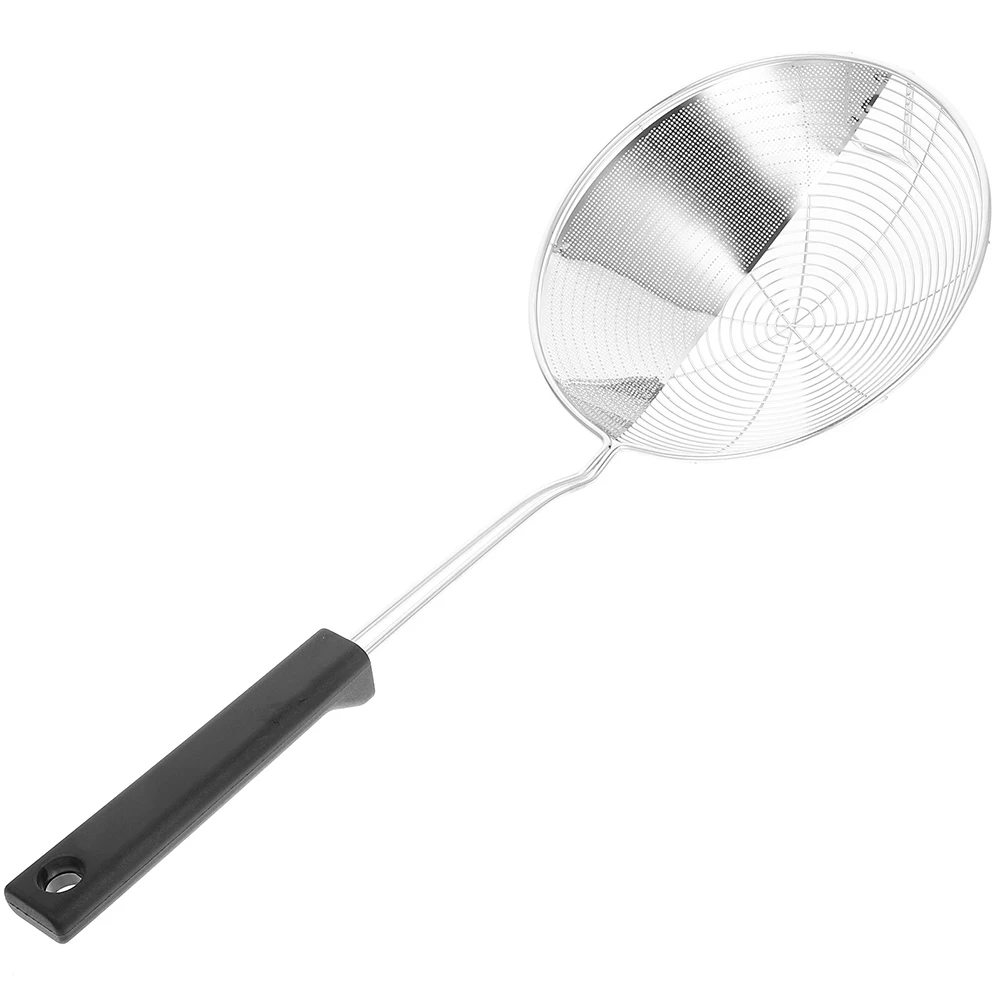 Stainless Steel Pasta Strainer Spoon Black 14CM Safe Wear Resistant Easy Clean Multi Functional Kitchen Tool Slotted Metal
Stainless Steel Pasta Strainer Spoon Black 14CM Safe Wear Resistant Easy Clean Multi Functional Kitchen Tool Slotted Metal