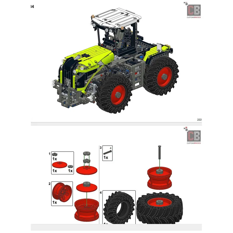 MOC-11907Сельскохозяйственные товары, тягач, строительный блок, модель2047 деталей, MOC, креативный детский строительный блок для мальчиков на день рождения, игрушка
MOC-11907Сельскохозяйственные товары, тягач, строительный блок, модель2047 деталей, MOC, креативный детский строительный блок для мальчиков на день рождения, игрушка