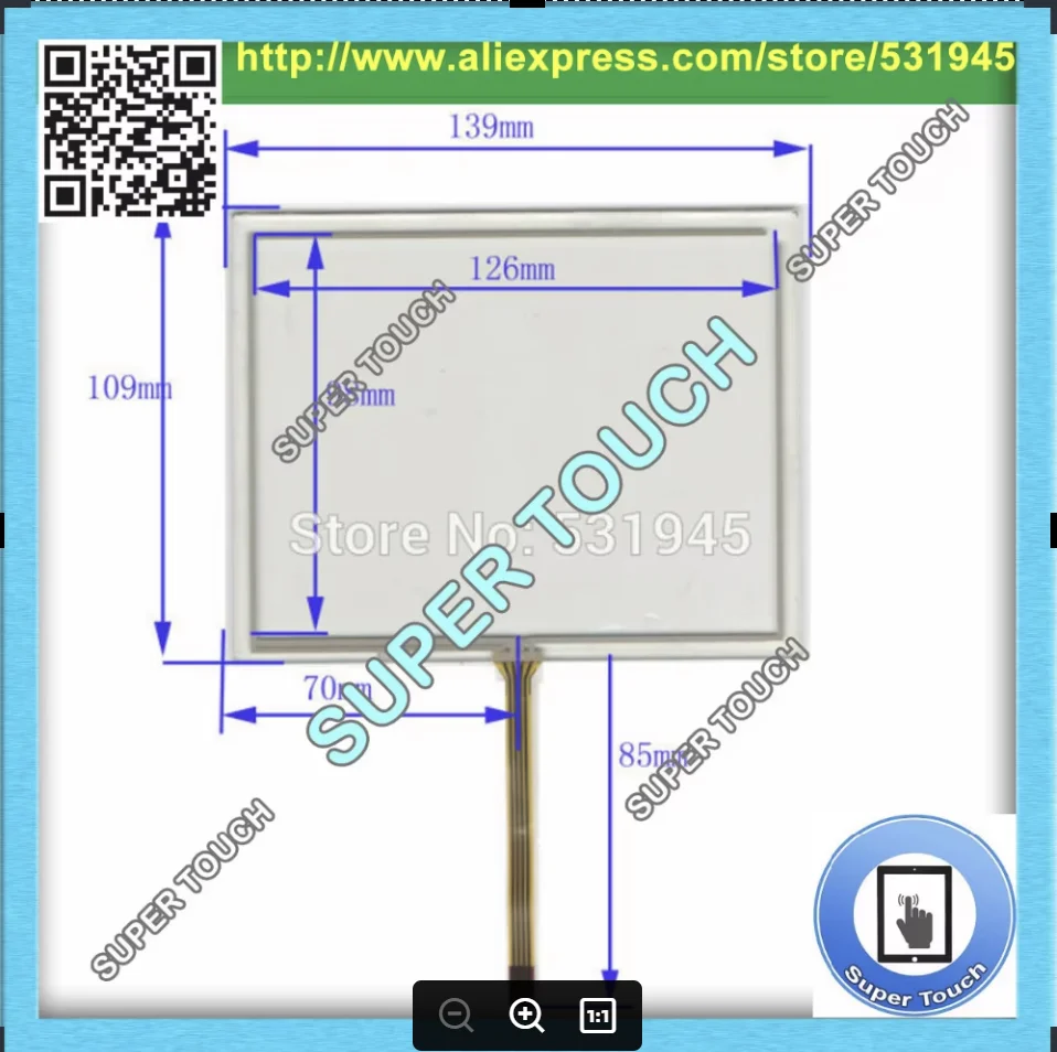 ZhiYuSun Anti-Static Shelding Bag New 5.7 Inch Touch Screen 139mm*109mm for 5.7 GPS GLASS 139*109 compatible commercial use
ZhiYuSun Anti-Static Shelding Bag New 5.7 Inch Touch Screen 139mm*109mm for 5.7 GPS GLASS 139*109 compatible commercial use