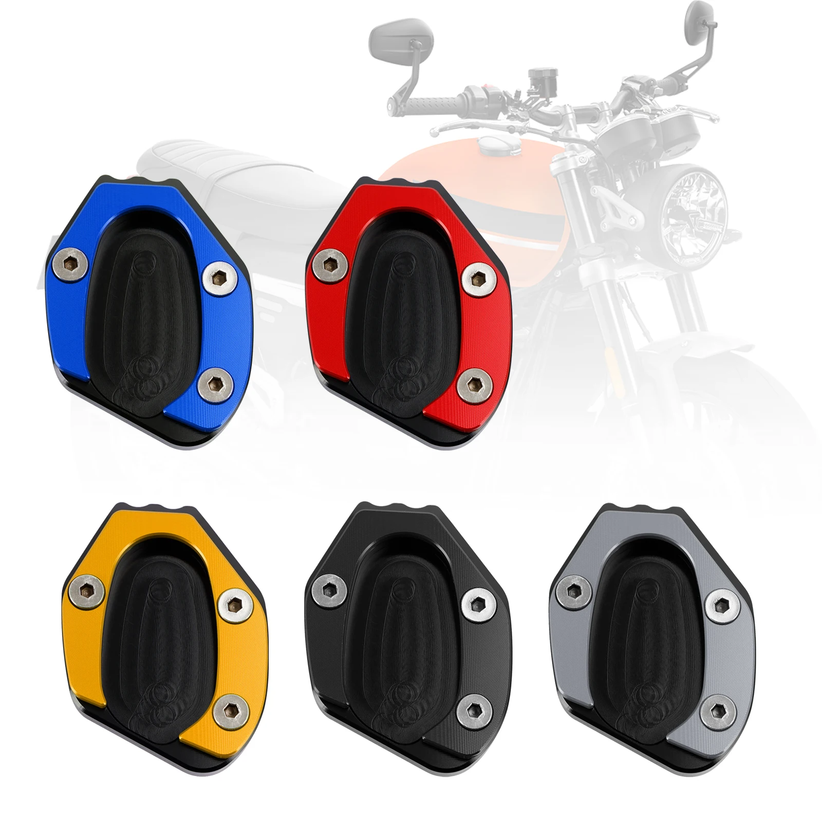 Topteng Kickstand увеличивающая пластина Pad подходит для speed twin 1200 2019-2021 thruкстон 1200/R 2016 2017 2018 2019
Topteng Kickstand увеличивающая пластина Pad подходит для speed twin 1200 2019-2021 thruкстон 1200/R 2016 2017 2018 2019
