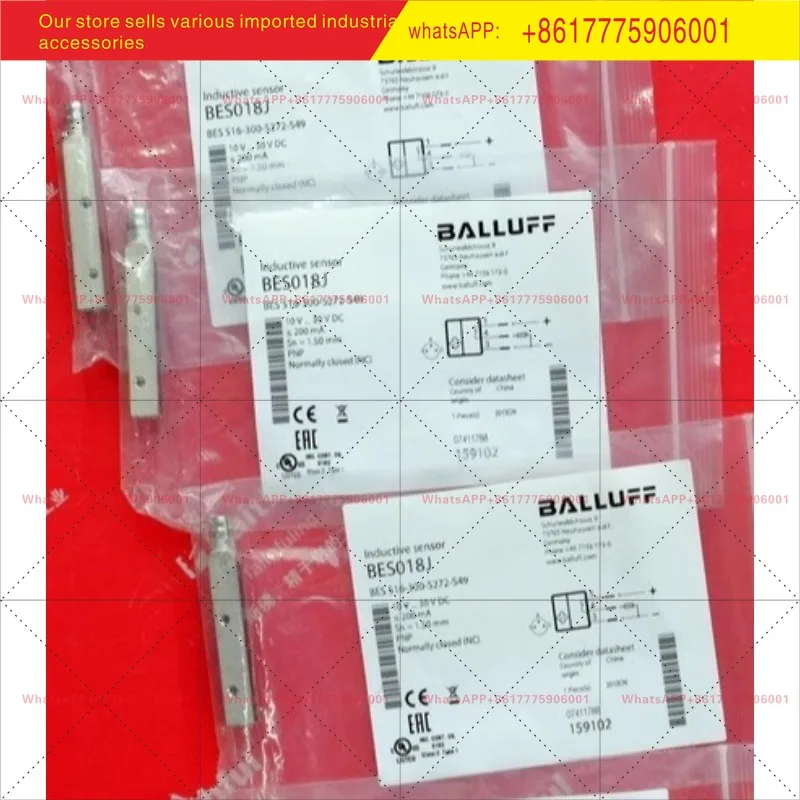 Balluff BES018J Inductive Proximity Switch BES 516-300-S272-S49
Balluff BES018J Inductive Proximity Switch BES 516-300-S272-S49