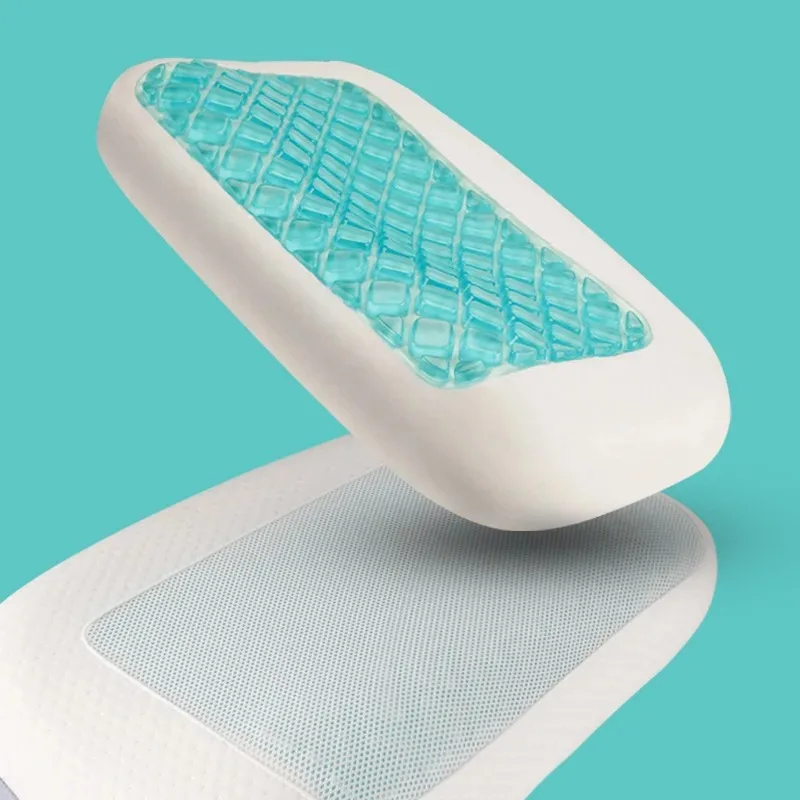Summer gel pillow cool breathable memory cotton gel summer cool feeling slow rebound cervical spine memory pillow
Summer gel pillow cool breathable memory cotton gel summer cool feeling slow rebound cervical spine memory pillow