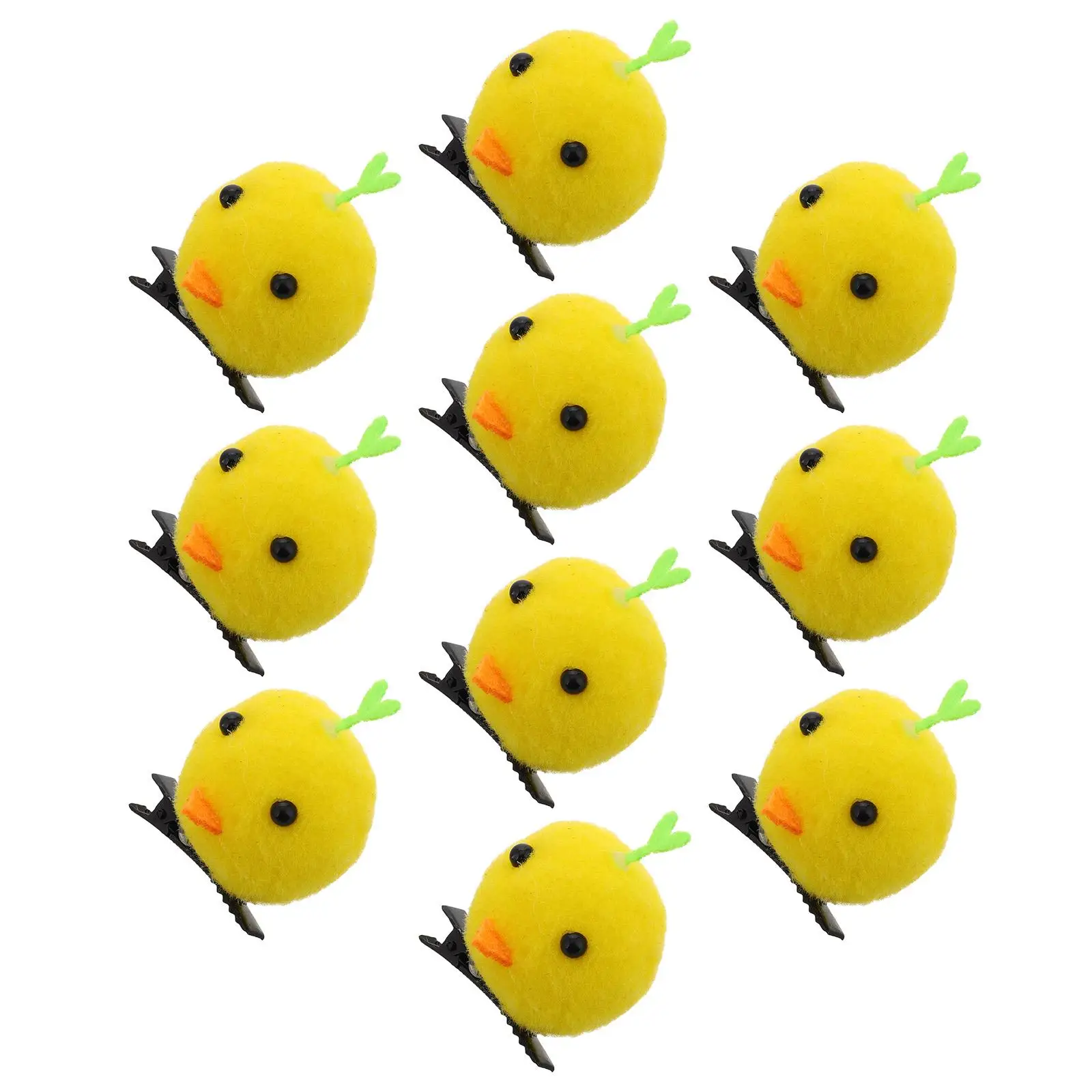 10 Pcs Little Yellow Chicken Hairpin Accessories for Girls Easter Plush Animal Child
10 Pcs Little Yellow Chicken Hairpin Accessories for Girls Easter Plush Animal Child