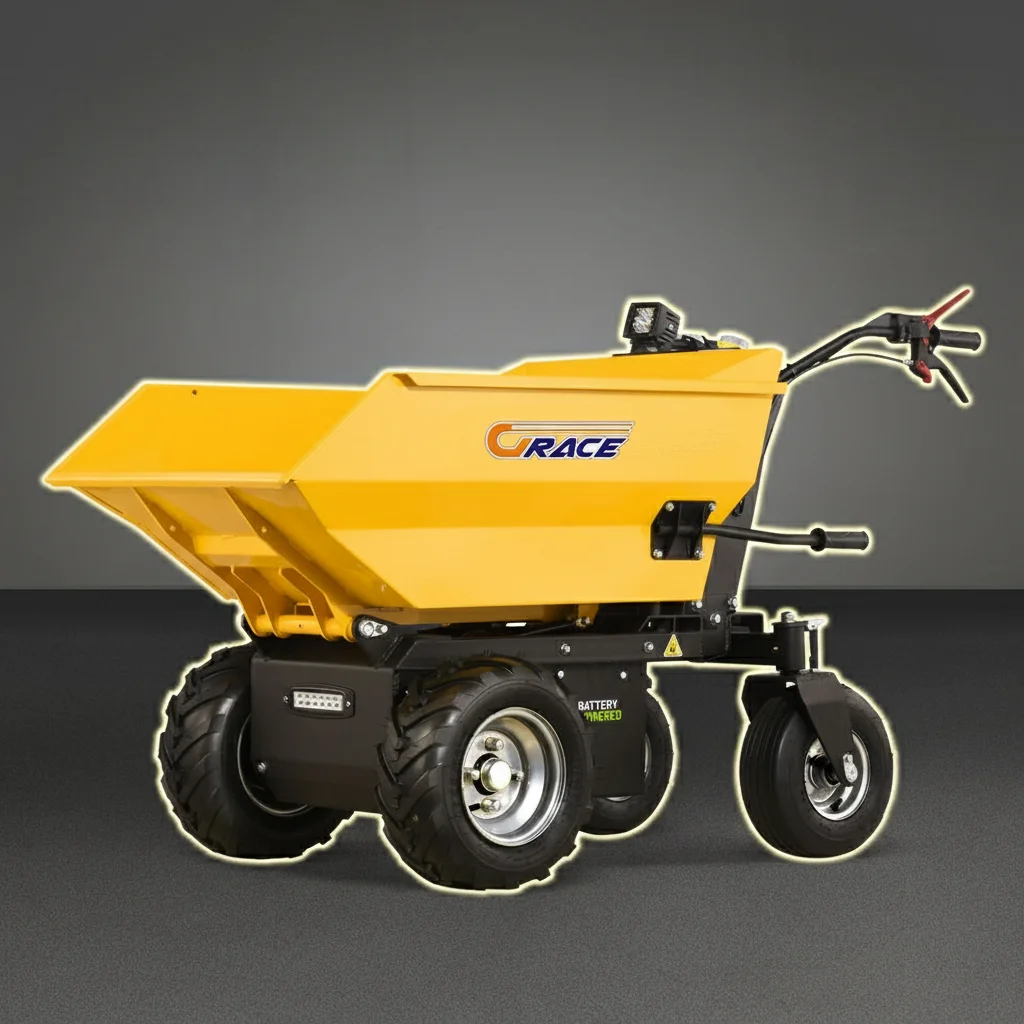 1-2Ton Mobile Wheel Hydraulic Dump Truck Self Walking Mini Tipper Dumper For Farmland Construction Waste Transport
1-2Ton Mobile Wheel Hydraulic Dump Truck Self Walking Mini Tipper Dumper For Farmland Construction Waste Transport