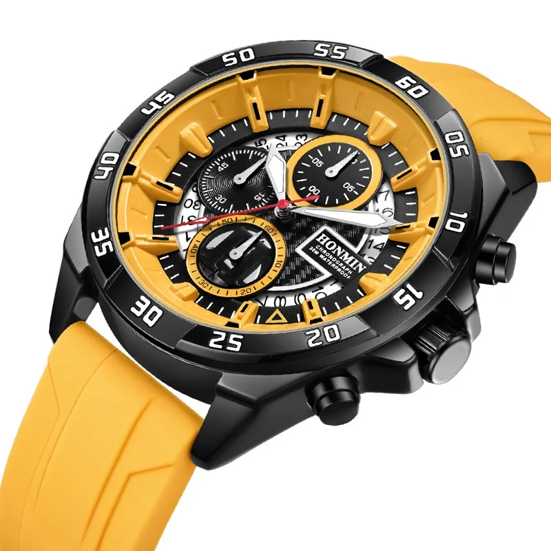 New Sport Men's Watch Silicone Strap Waterproof Military Quartz Wristwatches Date Luminous Clock Relogio Masculino Drop Shipping
New Sport Men's Watch Silicone Strap Waterproof Military Quartz Wristwatches Date Luminous Clock Relogio Masculino Drop Shipping