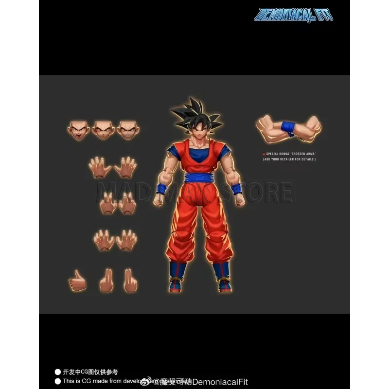 New Demoniacal Fit DF Dragon Ball Z SHF SSJ Martialist Forever Evolve in Combat Son Goku Anime Action Figure Toys Birthday Gifts
New Demoniacal Fit DF Dragon Ball Z SHF SSJ Martialist Forever Evolve in Combat Son Goku Anime Action Figure Toys Birthday Gifts