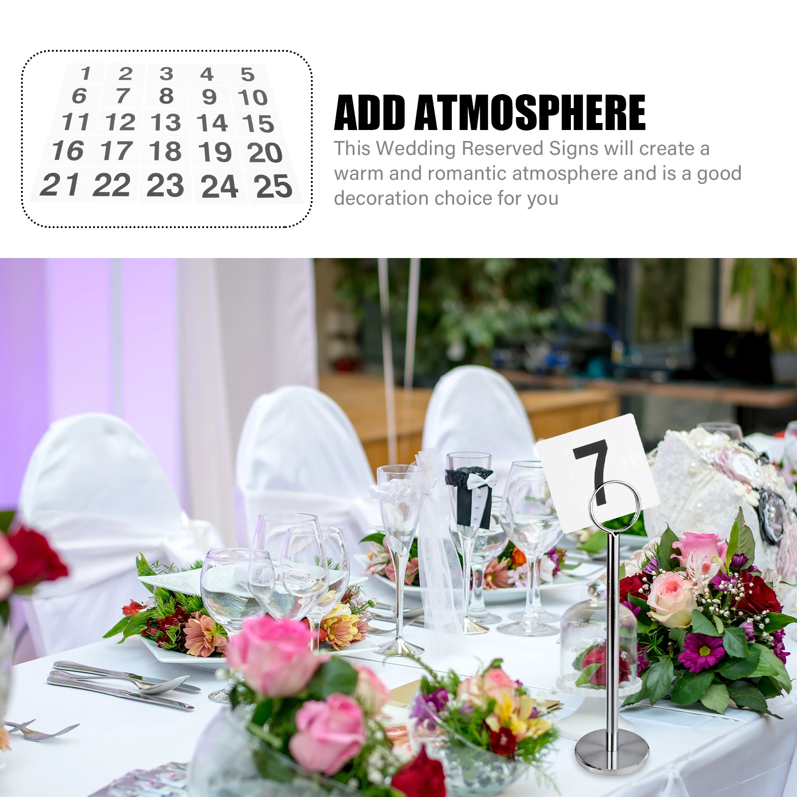 25 Pcs Table Number Plates Seating Cards Restaurant Sign Tent Cards Wedding Reception Accessories Reusable Plastic Signs White
25 Pcs Table Number Plates Seating Cards Restaurant Sign Tent Cards Wedding Reception Accessories Reusable Plastic Signs White