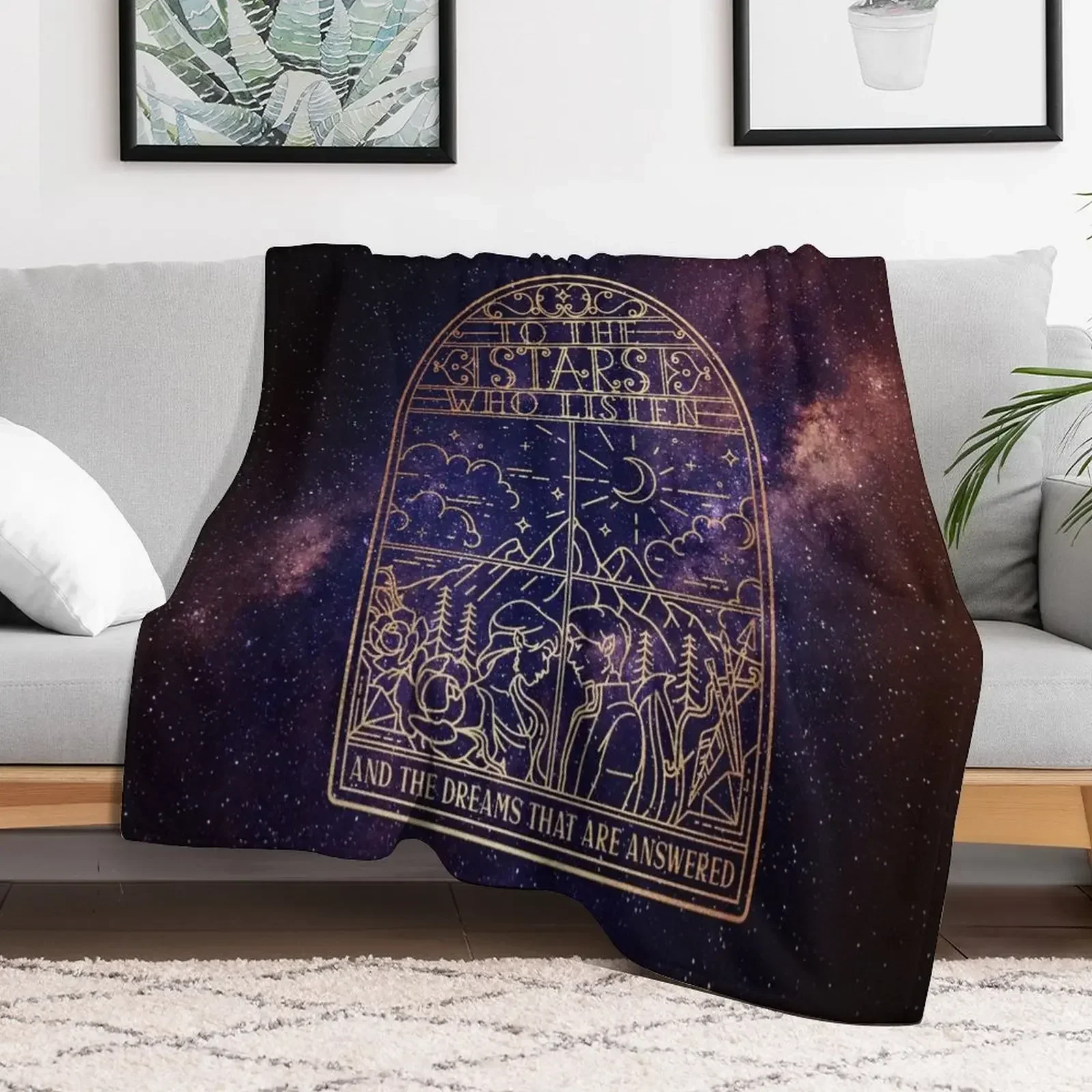 To the stars who listen and the dreams that are answered Throw Blanket Hair Decorative Throw Blankets
To the stars who listen and the dreams that are answered Throw Blanket Hair Decorative Throw Blankets