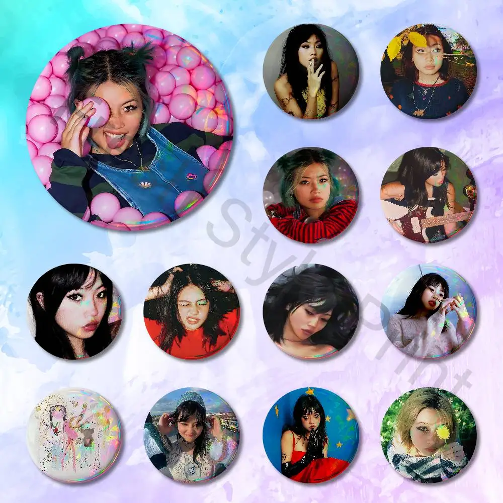 B-Beabadoobees Singer Custom Badges 75mm 44mm 25mm Brooch Backpack Hat Enamel Pins Accessories Toys Gifts
B-Beabadoobees Singer Custom Badges 75mm 44mm 25mm Brooch Backpack Hat Enamel Pins Accessories Toys Gifts