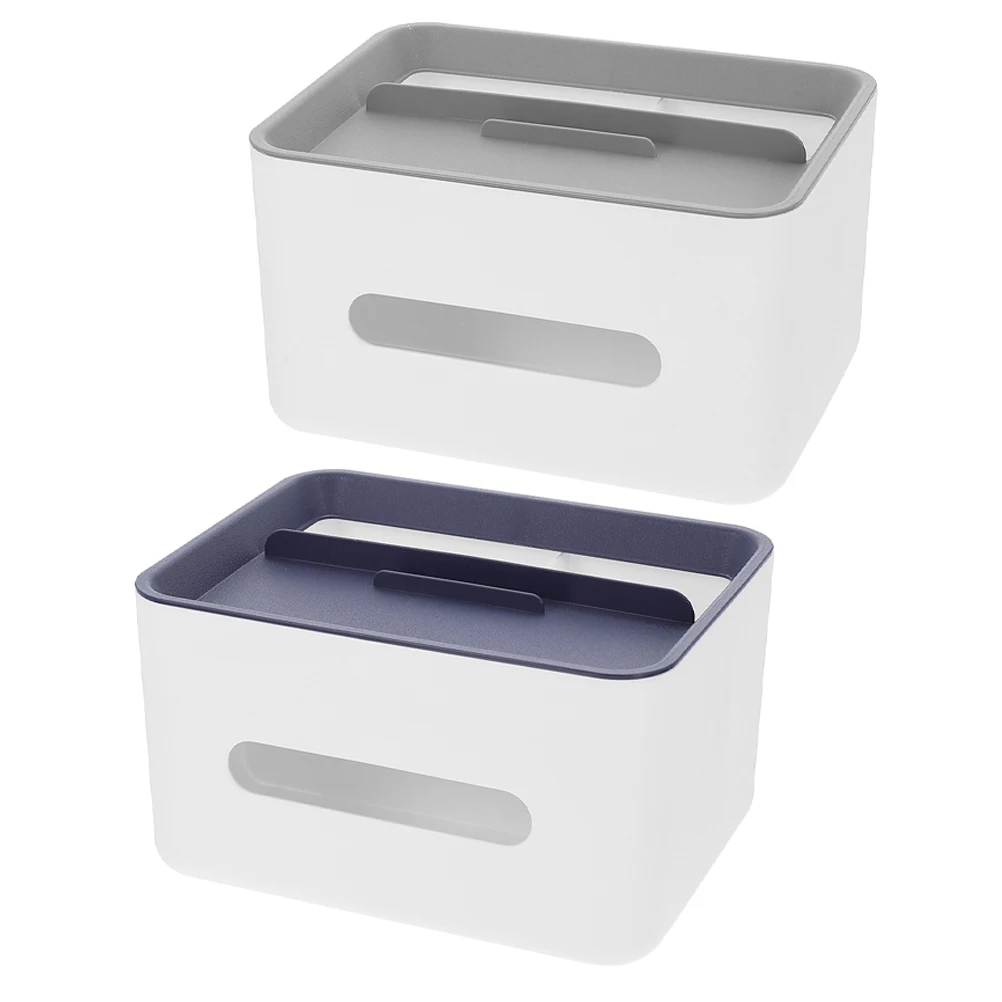 2Pcs Tissue Box Holder Plastic Napkin Organizer Desktop Storage Container for Home Kitchen Living Room Paper Towel Dispenser
2Pcs Tissue Box Holder Plastic Napkin Organizer Desktop Storage Container for Home Kitchen Living Room Paper Towel Dispenser