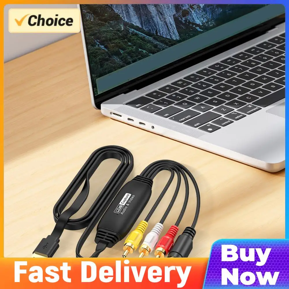 USB-видеокарта для захвата видео с VHS, VCR, ТВ, DVD, аудио, адаптер для захвата, конвертер RCA в USB для ПК
USB-видеокарта для захвата видео с VHS, VCR, ТВ, DVD, аудио, адаптер для захвата, конвертер RCA в USB для ПК