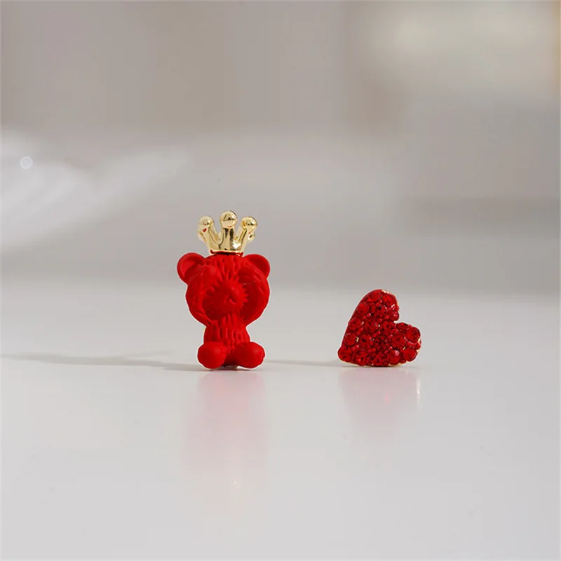 MODOMA Cute Bear Asymmetrical Design Modern Piercing Earrings For Women 2022 Korean Fashion Jewelry Vintage Female Hoop Earrings
MODOMA Cute Bear Asymmetrical Design Modern Piercing Earrings For Women 2022 Korean Fashion Jewelry Vintage Female Hoop Earrings