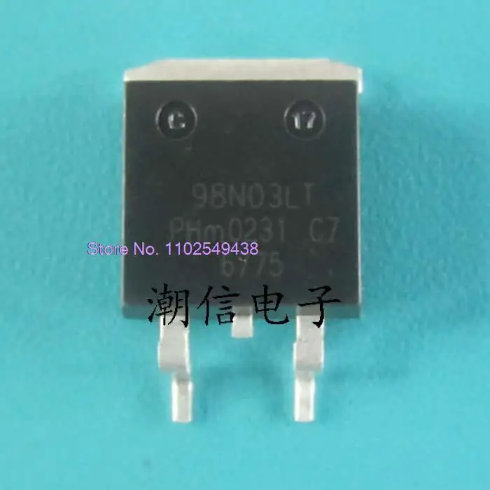 10PCS/LOT 98N03LT PHB98N03LT
10PCS/LOT 98N03LT PHB98N03LT