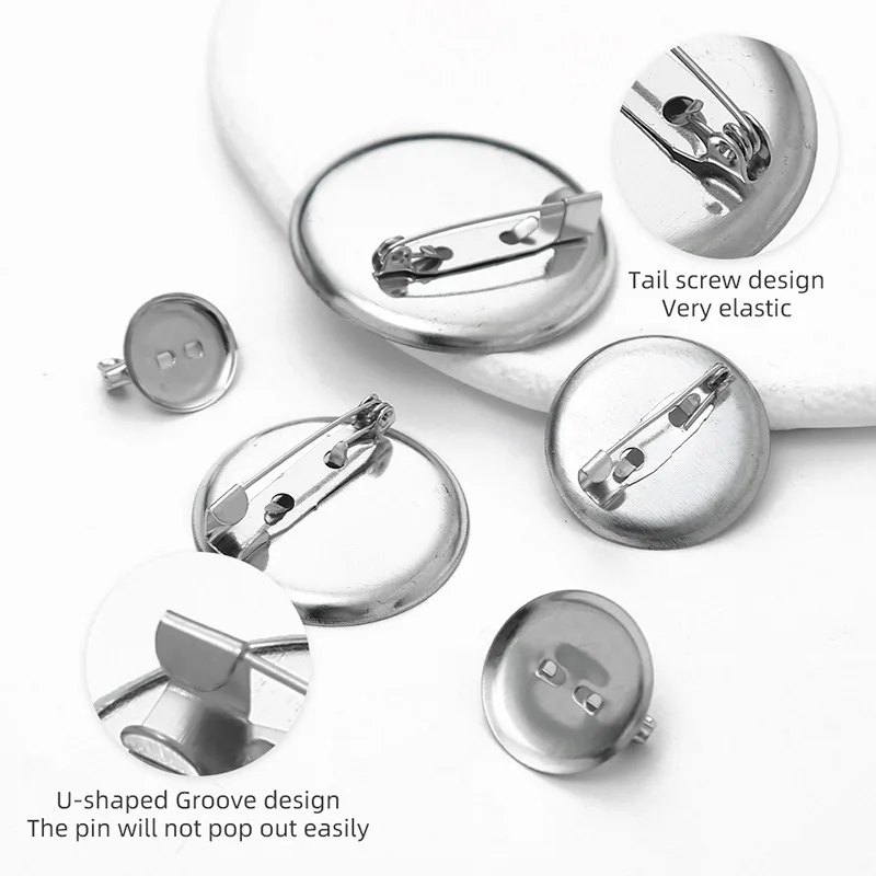 1000pcs Round Brooch Clasp 13/20/25/30/35mm Blank Cabochon Tray for Badge Corsage Label and Jewelry DIY Making Metal Safety Pins
1000pcs Round Brooch Clasp 13/20/25/30/35mm Blank Cabochon Tray for Badge Corsage Label and Jewelry DIY Making Metal Safety Pins