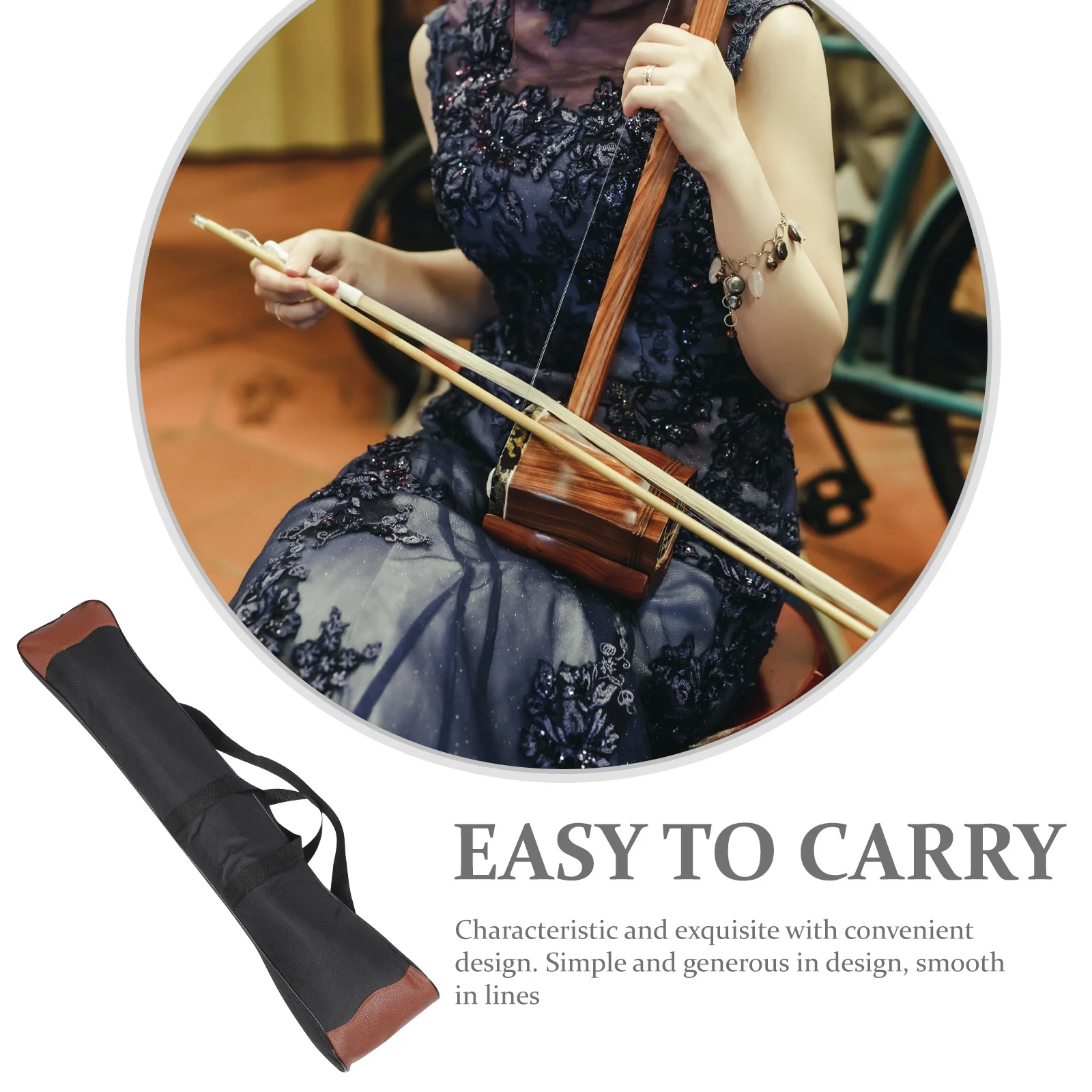 Oxford Cloth Erhu Musical Instrument Bag Lightweight Portable Waterproof Carrying Case Anti-Scratch Storage Protector
Oxford Cloth Erhu Musical Instrument Bag Lightweight Portable Waterproof Carrying Case Anti-Scratch Storage Protector