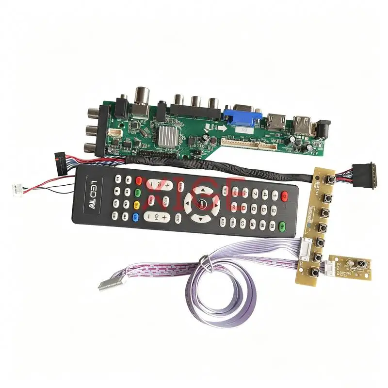 Controller Board Fit HSD173PUW1 N173HGE LP173WF1 B173HW01 1920*1080 Laptop Screen HDMI/VGA/AV/USB/DVB 1920x1080 40-Pin LVDS Kit
Controller Board Fit HSD173PUW1 N173HGE LP173WF1 B173HW01 1920*1080 Laptop Screen HDMI/VGA/AV/USB/DVB 1920x1080 40-Pin LVDS Kit