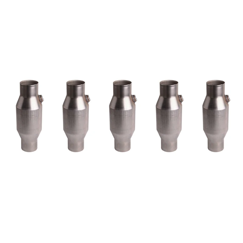 5Pcs 2.5Inch Spun Universal Catalytic Converter High Flow Stainless Steel 425250 Exhaust Catalytic Converter
5Pcs 2.5Inch Spun Universal Catalytic Converter High Flow Stainless Steel 425250 Exhaust Catalytic Converter