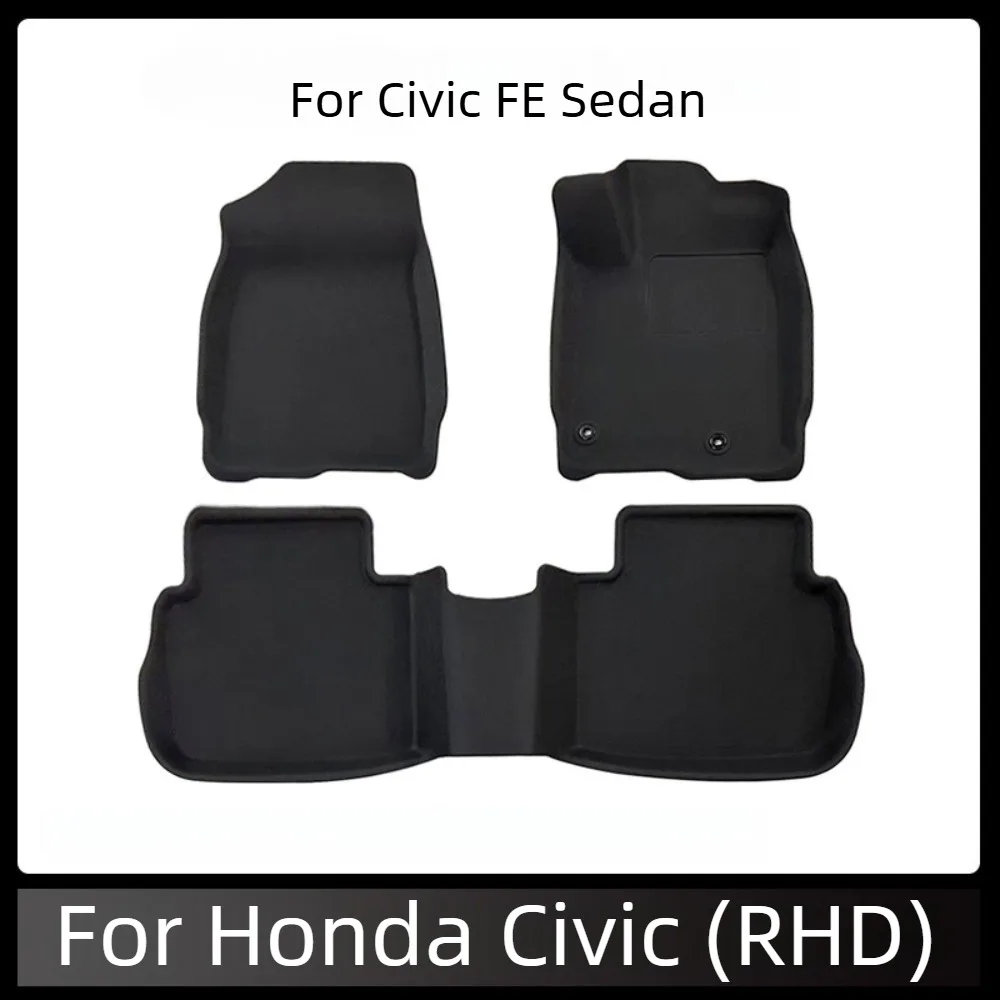 Waterproof, stain-resistant, and odorless floor mats suitable for Honda Civic FE Sedan/TYPE-R FL5 Hatchback (RHD)
Waterproof, stain-resistant, and odorless floor mats suitable for Honda Civic FE Sedan/TYPE-R FL5 Hatchback (RHD)