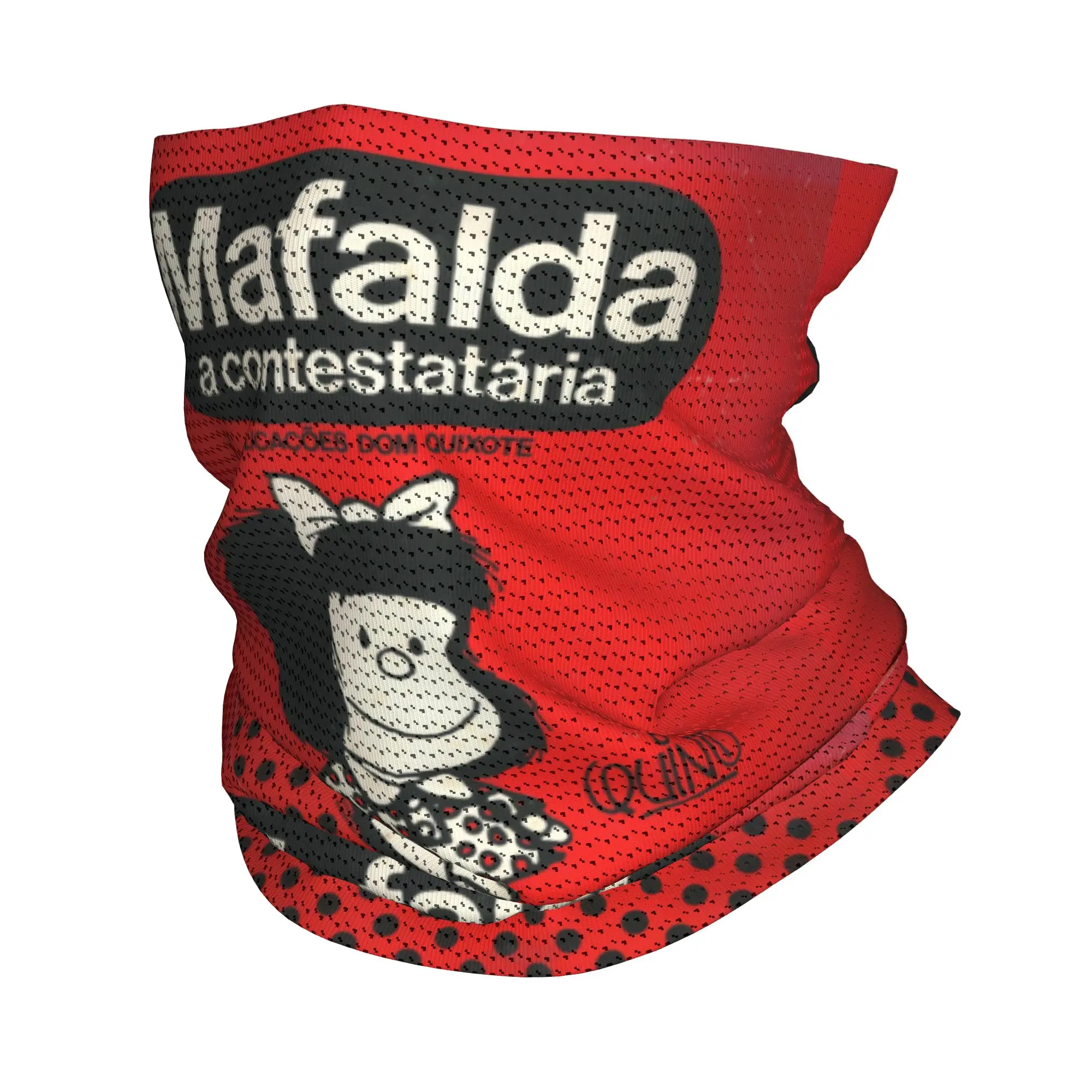 Custom Mafalda A Contestataria Bandana Neck Warmer Men Women Winter Hiking Ski Scarf Gaiter Quino Comic Manga Face Cover
Custom Mafalda A Contestataria Bandana Neck Warmer Men Women Winter Hiking Ski Scarf Gaiter Quino Comic Manga Face Cover