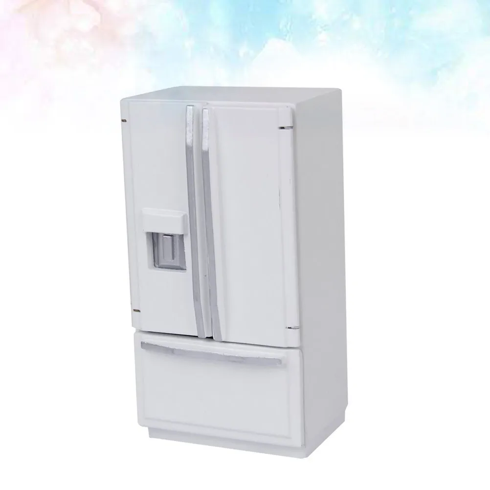 1Pcs Mini Refrigerator Simulation Double Door Wooden Refrigerator Early Educational Kids Furniture Accessory for Dollhouse
1Pcs Mini Refrigerator Simulation Double Door Wooden Refrigerator Early Educational Kids Furniture Accessory for Dollhouse