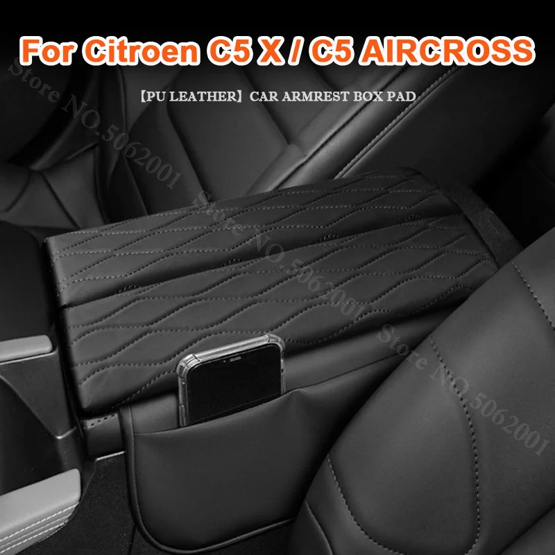 For Citroen C5X C5 AIRCROSS Leather Car Armrest Box Pad Wear Resistant Center Console Cover Interior Protector Auto Accessories
For Citroen C5X C5 AIRCROSS Leather Car Armrest Box Pad Wear Resistant Center Console Cover Interior Protector Auto Accessories