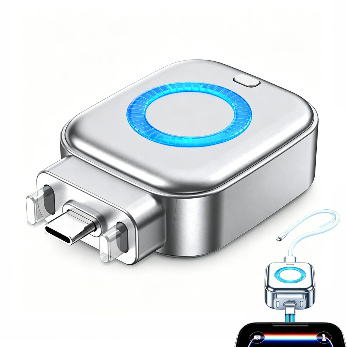 Smart Full Charge Self-Cut Type-C Adapter, Universal Auto Disconnect for Night Charging, Overcharge Prevention Separator
Smart Full Charge Self-Cut Type-C Adapter, Universal Auto Disconnect for Night Charging, Overcharge Prevention Separator