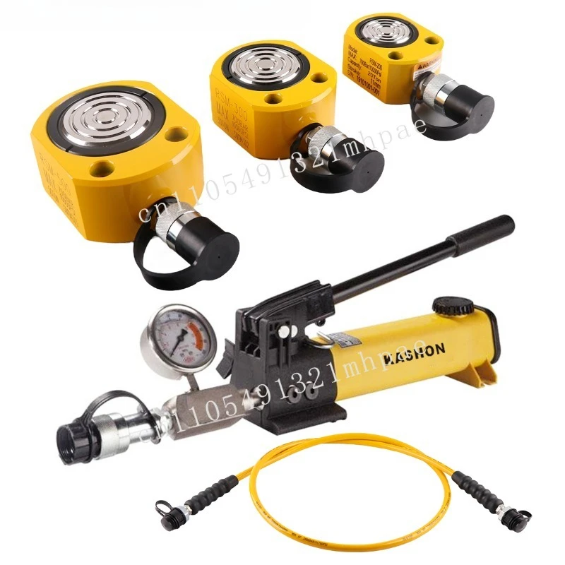 Ultra Thin 5 10 20 30 50 75 100 Ton Single Acting Portable Hydraulic Cylinder Low Height Hydraulic Jack 
Ultra Thin 5 10 20 30 50 75 100 Ton Single Acting Portable Hydraulic Cylinder Low Height Hydraulic Jack