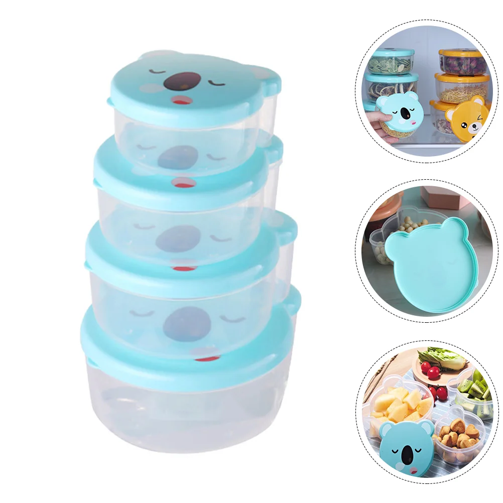 Bear Crisper Charcuterie Food Items Household Vegetable Storage Holders Sky-blue
Bear Crisper Charcuterie Food Items Household Vegetable Storage Holders Sky-blue