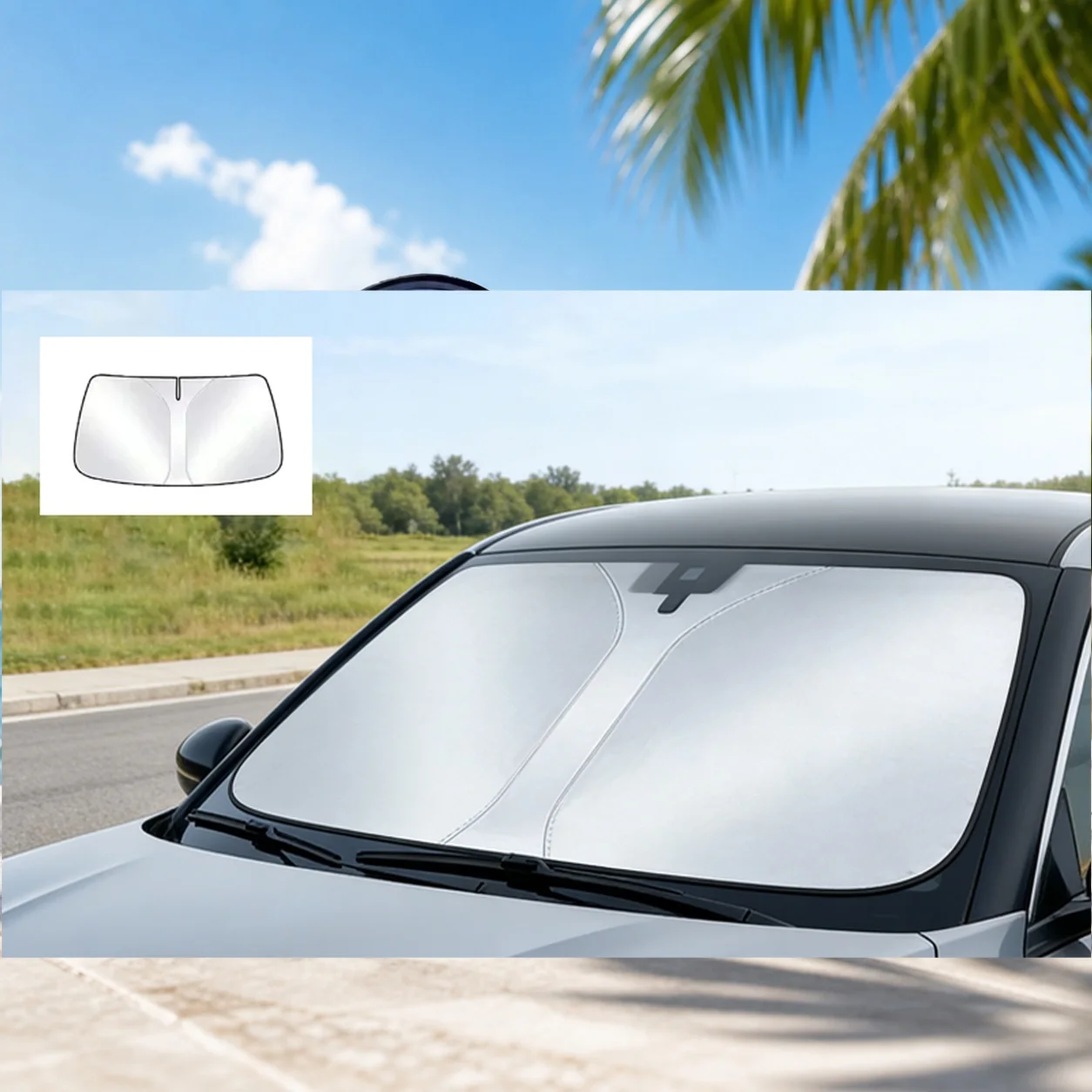 For BMW i4 2022 2023 2024 2025 Foldable Car Sun Visor Front Windshield Sunshade Heat Insulation Summer Cooling Auto Accessories
For BMW i4 2022 2023 2024 2025 Foldable Car Sun Visor Front Windshield Sunshade Heat Insulation Summer Cooling Auto Accessories