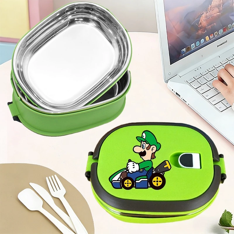 Super Marios Boy Girl Children Lunch Boxes Cartoon Anime Stainless Steel Bento Box School Student Food Container Lunch Box Gift
Super Marios Boy Girl Children Lunch Boxes Cartoon Anime Stainless Steel Bento Box School Student Food Container Lunch Box Gift