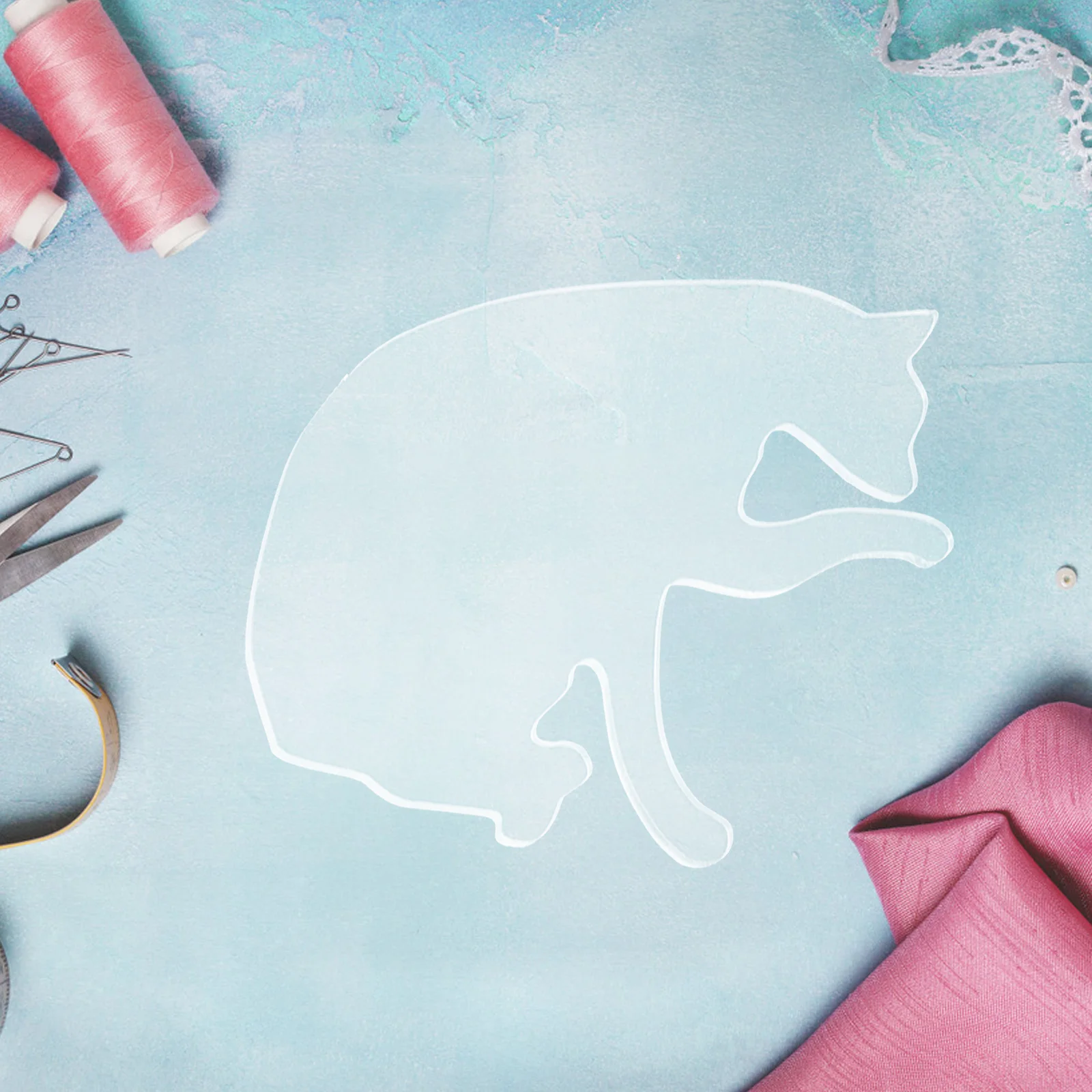 Quilting Supplies Cat Template Ruler Clear Sewing Patchwork Cutting Templates Stencil
Quilting Supplies Cat Template Ruler Clear Sewing Patchwork Cutting Templates Stencil